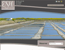 Tablet Screenshot of elegancehotel-iledere.com